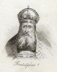 Rudolph I of Germany, from 'Crabb's Historical Dictionary', published 1825 (litho)