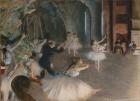 The Rehearsal of the Ballet on Stage, c.1878-79 (pastel on paper)