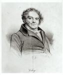 Francois Eugene Vidocq (1775-1857) (litho) (b/w photo)