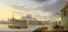 A View of Westminster Bridge and the Abbey from the South Side, 1818 (oil on panel)