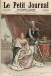 The Silver Wedding Anniversary of the King of Greece, from 'Le Petit Journal', 29th October 1892 (colour litho)