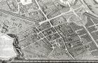 Plan of Paris, known as the 'Plan de Turgot', engraved by Claude Lucas, 1734-39 (engraving) (b/w photo) (detail)