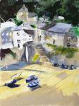 Mousehole, Cornwall, 2005 (acrylic on board)