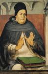 Portrait of St. Thomas Aquinas (1225-74) c.1475 (oil on panel)