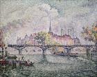 Ile de la Cite, Paris, 1912 (oil on canvas)