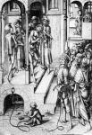 Christ shown to the people, c.1475-85 (engraving)