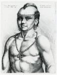 Virginian Indian, 1645 (engraving)