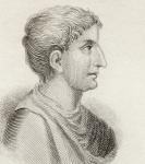 Gaius Sallustius Crispus, from 'Crabb's Historical Dictionary', published 1825 (litho)