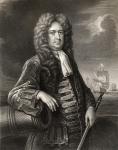 Sir George Rooke, engraved by W. Holl, from 'The National Portrait Gallery Volume IV', published c.1820 (litho)