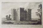 The Castle of Kanturk, County Cork, Ireland in the 1800s, from 'Scenery and Antiquities of Ireland' by George Virtue (engraving)