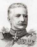 Alfred Ludwig Heinrich Karl Graf von Walderse, 1832 1904. German Field Marshall General. From The Review of Reviews, published 1891