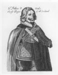 Portrait of Sir Phillom O'Neale (engraving)