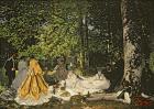 Le Dejeuner sur l'Herbe, 1865-1866 (oil on canvas)