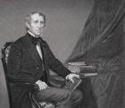 Portrait of John Tyler (1790-1862) (litho) (detail of 254657)