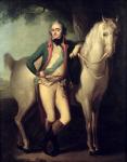 Prince Josef Anton Poniatowski (1763-1813) by his horse, (oil on canvas)