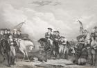 The Battle of Trenton, December 26, 1776, from 'Gallery of Historical Portraits', published c.1880 (litho)