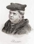 Edmund Bonner, also Boner, c. 1500  1569. Bishop of London. From Crabb's Historical Dictionary, published 1825.