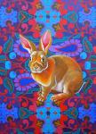 Rabbit, 2014, (oil on canvas)
