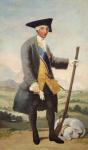 King Carlos III in hunting dress, c.1786 (oil on canvas)