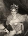 Princess Adelaide of Saxe-Coburg Meiningen, engraved by H.R. Cook (fl.1813-47), from 'National Portrait Gallery, volume IV', published c.1835 (litho)