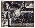 'What is Wanted in Darkest Africa is the Electric Light', advertisement for Woodhouse & Rawson ltd (litho) (b/w photo)