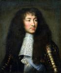 Portrait of Louis XIV (1638-1715) (oil on canvas)