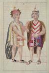 Illustration from 'Historia y Genealogia Real de los Reyes Incas del Peru, de sus hechos, costumbres, trajes y manera de Gobierno', known as the Codice Murua (vellum)