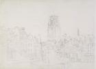 Rotterdam, c.1826 (pencil on paper)