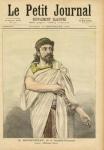 M. Mounet-Sully in Oedipus Rex at the Comédie-Française, front cover of 'Le Petit Journal', 17 September 1892 (coloured engraving)
