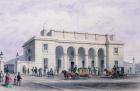 The South-Western Railway Station at Nine Elms Vauxhall, 1856 (w/c on paper)