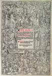 Titlepage introducing English translation of the Great Bible, translated from the Hebrew and Greek texts and printed by Richard Grafton and Edward Whitchurch, c.1539 (woodcut)