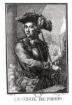 Count Claude de Forbin (1656-1733) (engraving) (b/w photo)