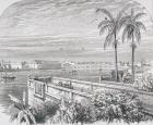 Manila, Philippines, from 'The Gallery of Geography' by Rev. Thomas Milner, published c.1880 (engraving)