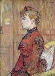 Portrait Study of a Woman in Profile, 1890 (pastel and gouache on cardboard)