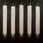 Five Candles, Sri Lanka, 2012 (acrylic on canvas)