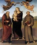 The Virgin of Loretto with Saint Jerome and Saint Francis, 1507-15 (oil on panel)