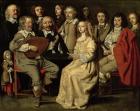 The Musical Reunion, 1642 (oil on copper)