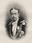 Prince Leopold, Duke of Albany, from 'The History of Freemasonry, volume I', published by Thomas C. Jack, London, 1883 (litho)