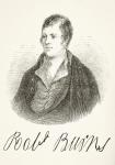 Robert Burns, from 'The National and Domestic History of England' by William Hickman Smith Aubrey (1858-1916) published London, c.1890 (litho)