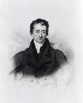 Charles Lamb (1775-1834) (engraving) (b/w photo)