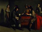 The Backgammon Players (oil on canvas)