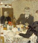 At Table, 1893 (oil on cardboard)