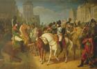 Napoleon Bonaparte (1769-1821) Decorating the Grenadier Lazareff at Tilsit, 8th Jult 1807 (oil on canvas)