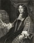 Portrait of Heneage Finch (1621-82), from 'Lodge's British Portraits', 1823 (litho)