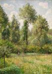 Poplars, Éragny, 1895 (oil on canvas)