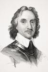 Oliver Cromwell, illustration from 'Old England's Worthies' by Lord Brougham, published c.1880 (engraving)