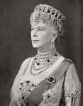 Mary of Teck, 1867 –1953. Queen consort as wife of George V. From The Coronation of their majesties King George VI and Queen Elizabeth, Official Souvenir Programme published 1937