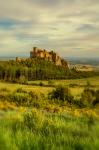 Loarre castle dating from the 11th-12th centuries, near Loarre, Huesca Province, Aragon, Spain (photo)