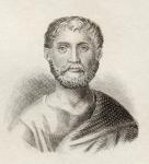 Publius Terentius Afer, from 'Crabb's Historical Dictionary', published 1825 (litho)