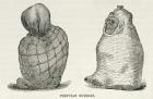 Peruvian Mummies, from 'Incidents of Travel and Exploration in the Land of the Incas' by E. George Squier, pub. in 1878 (engraving)